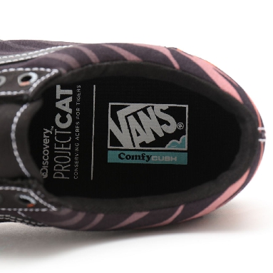 Vans x Project CAT ComfyCush Old Skool Black Classic Mens Womens - (Discovery) projectCAT/fade VN0A5DYC9KH Shoes