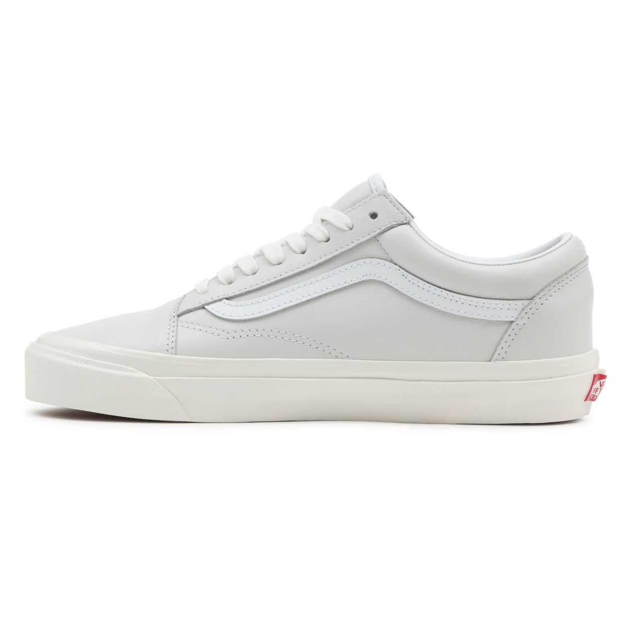 Vans Anaheim Factory Old Skool 36 DX White Classic Mens Womens - (Anaheim Factory) True White/Leather VN0A54F3104 Shoes