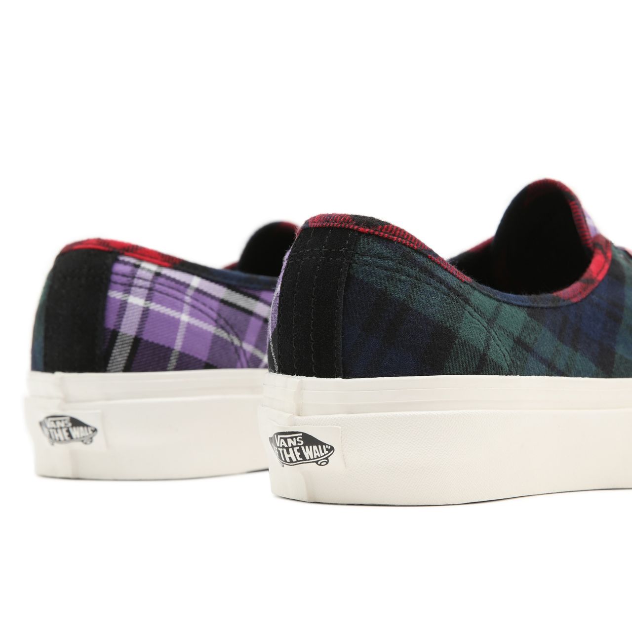 Vans Anaheim Factory Authentic 44 DX Black Classic Mens Womens - (Anaheim Factory) Plaid Mix/Black VN0A5KX48EL Shoes