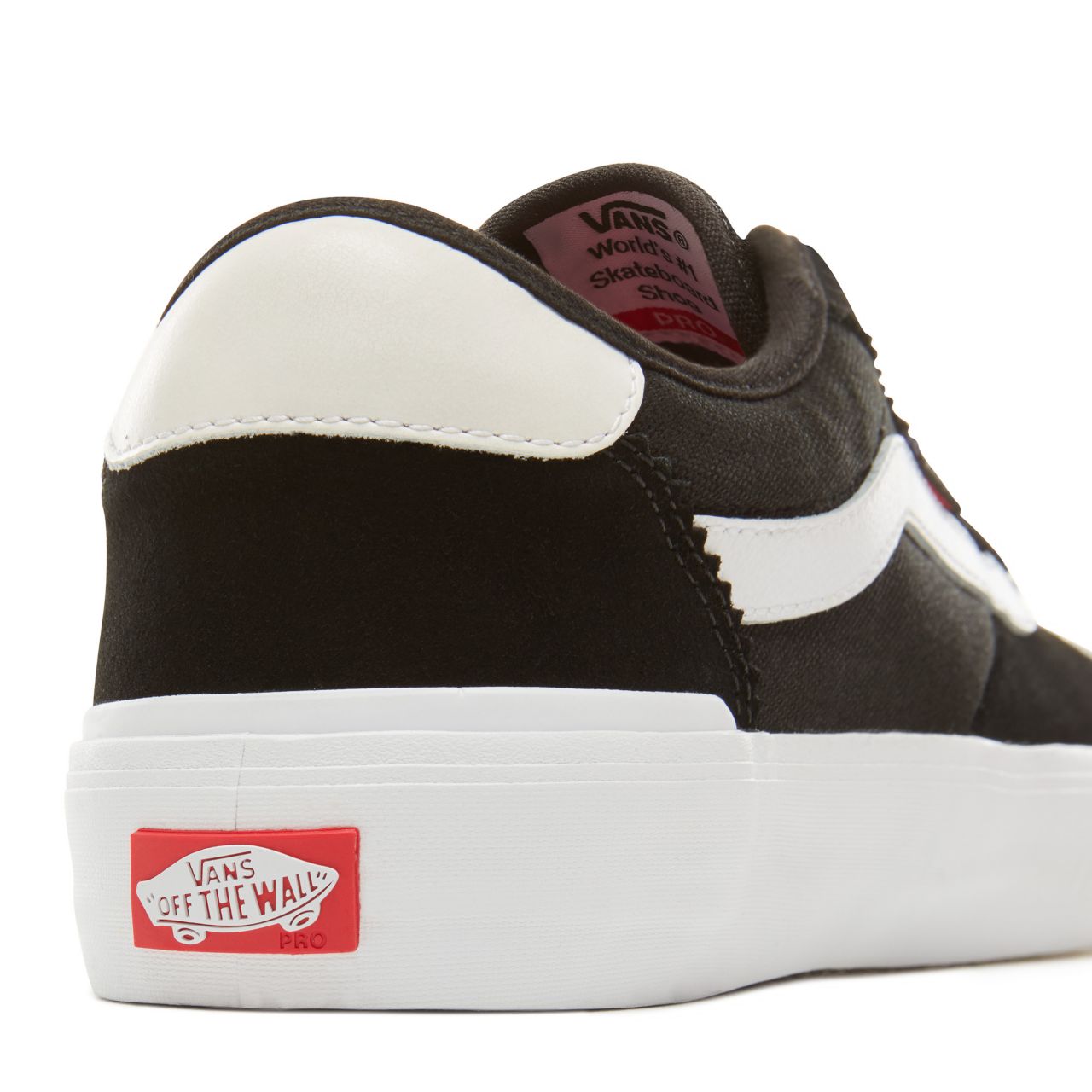 Vans Chima Pro 2 Classic Mens Womens - (Suede/Canvas) Black/White VN0A3MTIIJU Shoes