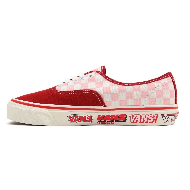 Vans Anaheim Factory Authentic 44 DX Red Classic Mens Womens - (Anaheim Factory) Freestyle/Chili Pepper VN0A5KX48EK Shoes