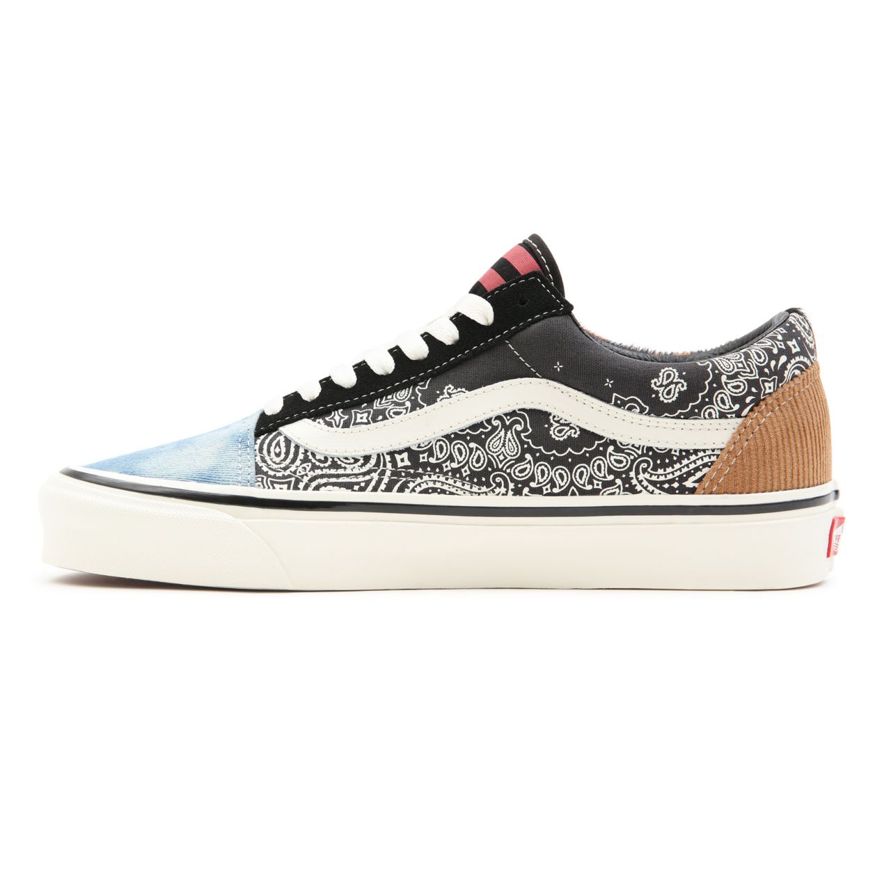 Vans Grunge Old Skool 36 DX Multicolour Classic Mens Womens - (Grunge) black/marshmallow VN0A54F30FP Shoes