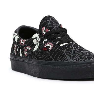 Vans Glow Frights Era Black Classic Mens Womens - (Glow Frights) Black/Black VN0A5KX58MG Shoes