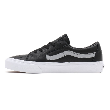 Vans Reflective Sk8-Low Black Classic Mens Womens - (Reflective) Black/True White VN0A4UUKSIG Shoes