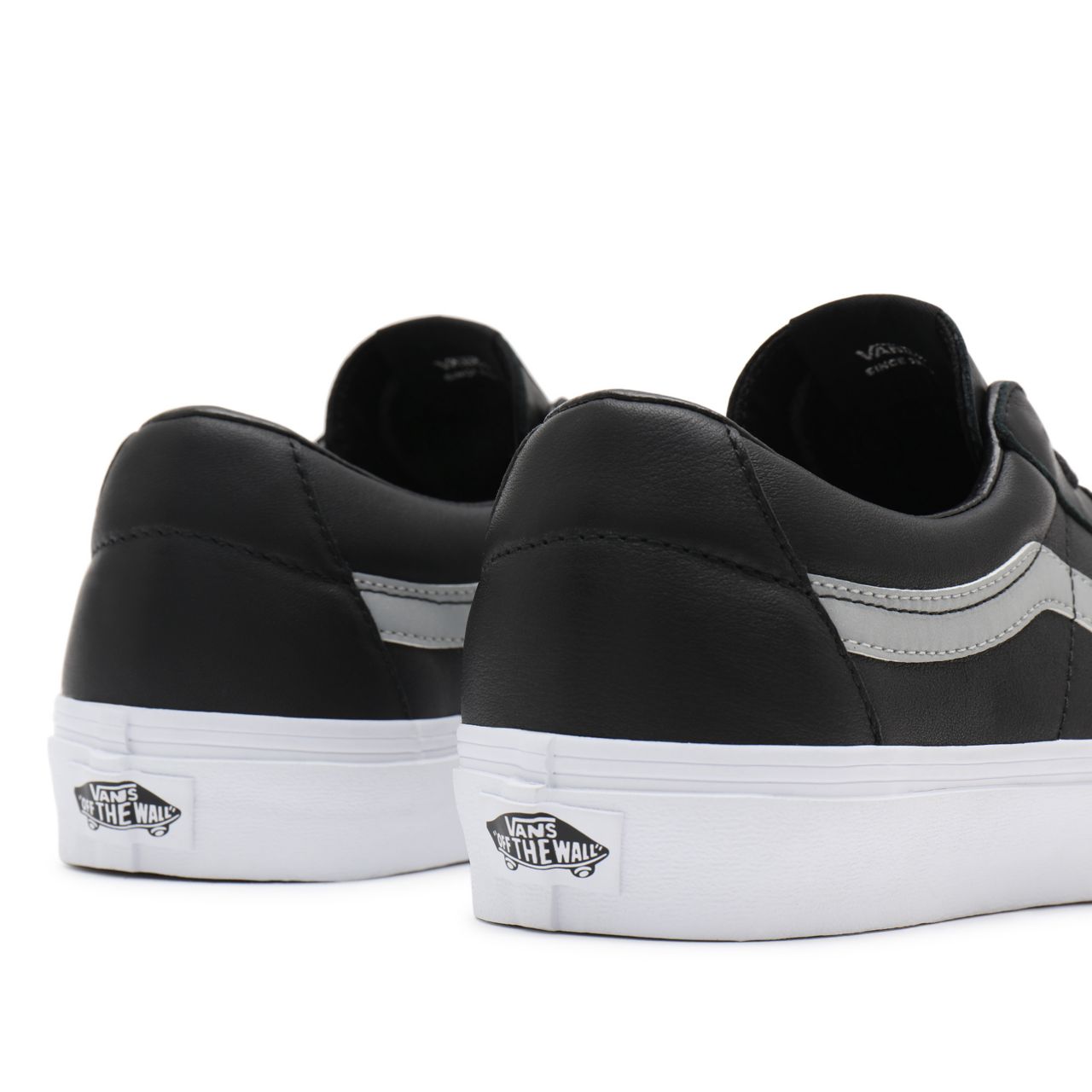 Vans Reflective Sk8-Low Black Classic Mens Womens - (Reflective) Black/True White VN0A4UUKSIG Shoes