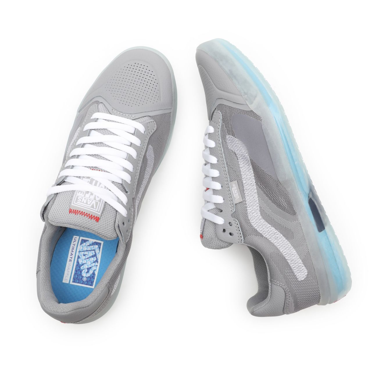 Vans EVDNT UltimateWaffle Grey Classic Mens Womens - Drizzle/White VN0A5DY7LUY Shoes