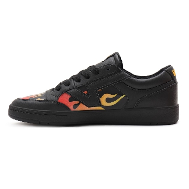 Vans Lenticular Lowland ComfyCush Black Classic Mens Womens - (Lenticular) black/persimmon orange VN0A4TZY9QP Shoes