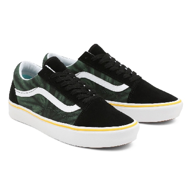 Vans Trip Outdoors ComfyCush Old Skool Black Classic Mens Womens - (Trip Outdoors) Black/Tie Dye VN0A5DYC8UH Shoes