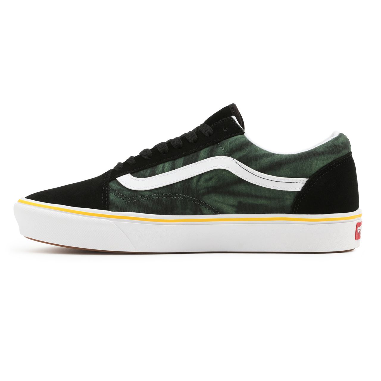 Vans Trip Outdoors ComfyCush Old Skool Black Classic Mens Womens - (Trip Outdoors) Black/Tie Dye VN0A5DYC8UH Shoes