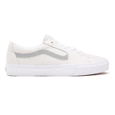 Vans Reflective Sk8-Low White Classic Mens Womens - (Reflective) true white/true white VN0A4UUKA0L Shoes