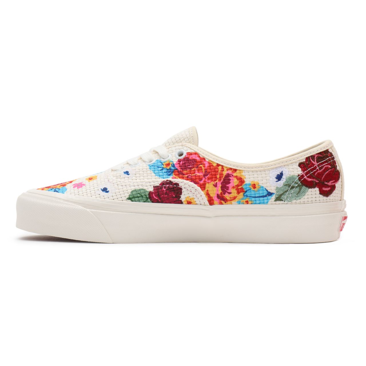 Vans Anaheim Factory Authentic 44 DX Multicolour Classic Mens Womens - (Anaheim Factory) needlepoint/floral VN0A54F29GM Shoes