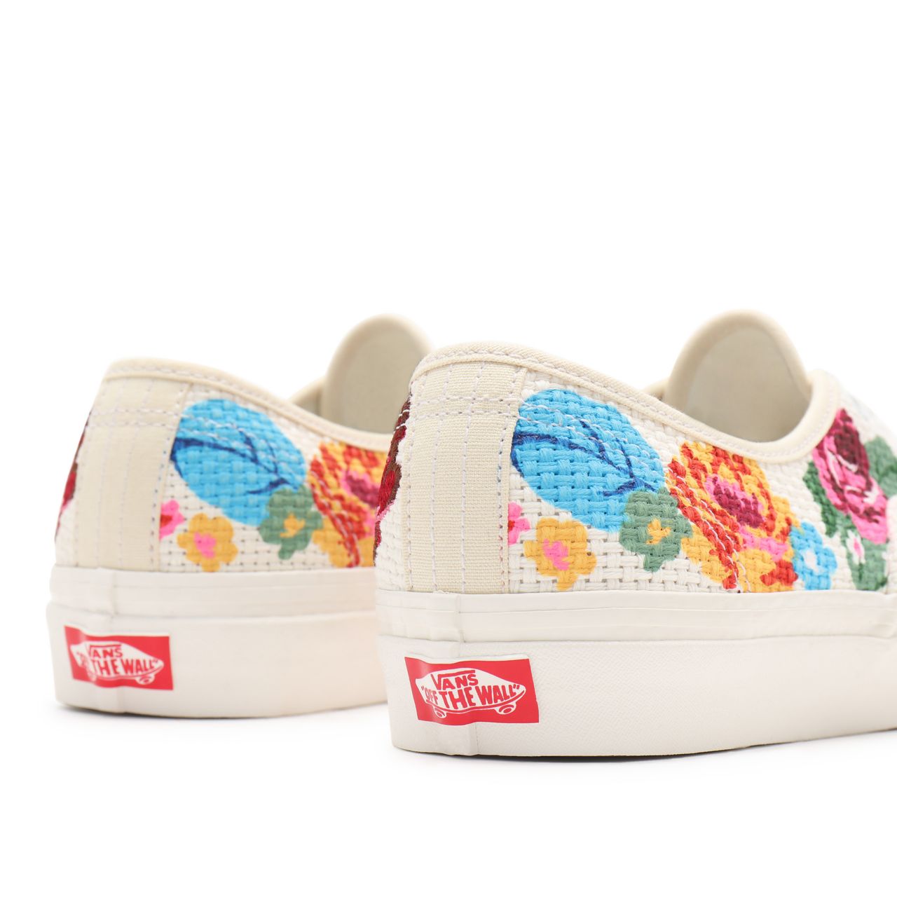 Vans Anaheim Factory Authentic 44 DX Multicolour Classic Mens Womens - (Anaheim Factory) needlepoint/floral VN0A54F29GM Shoes