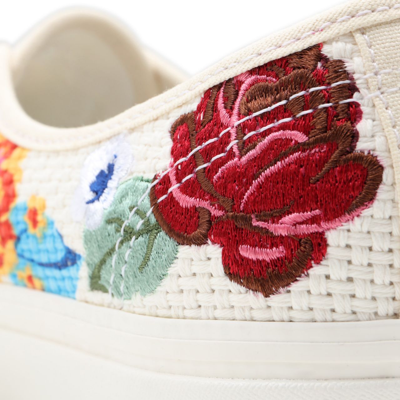 Vans Anaheim Factory Authentic 44 DX Multicolour Classic Mens Womens - (Anaheim Factory) needlepoint/floral VN0A54F29GM Shoes