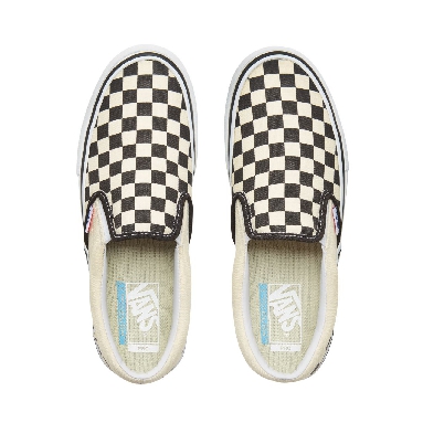 Vans Checkerboard  Slip-On Pro Classic Mens Womens - Black-White VN0A347VAPK Shoes