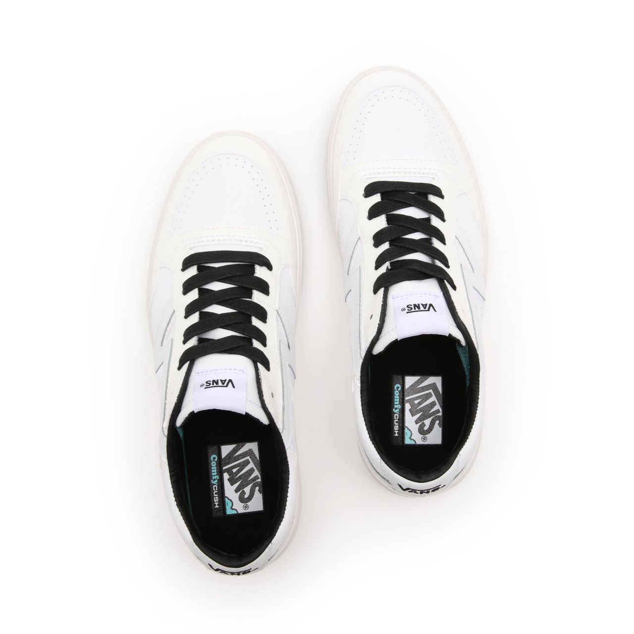 Vans Flamez Lowland Comfycush Ft White Classic Mens Womens - (Flamez) true white/black VN0A54MH9HK Shoes