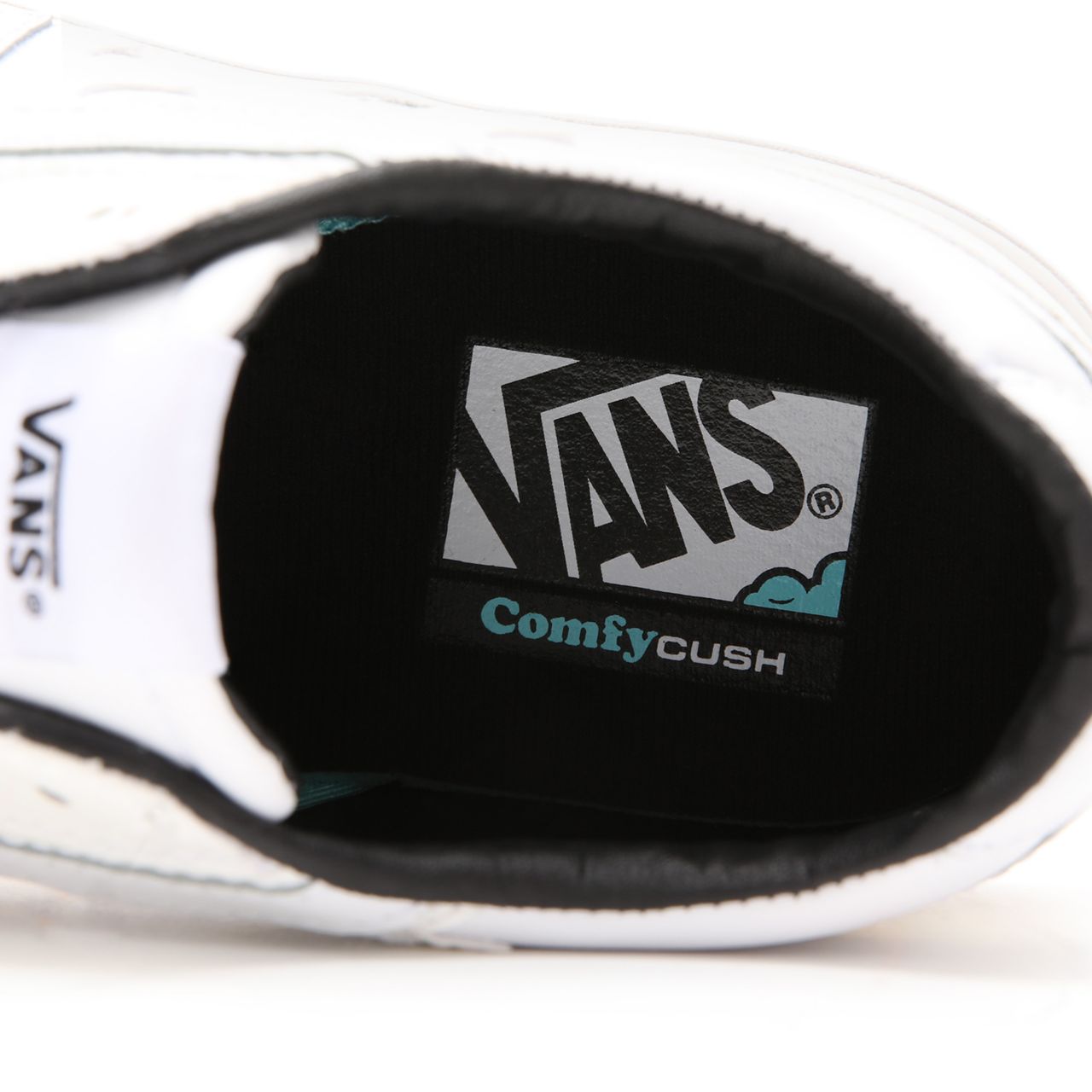 Vans Flamez Lowland Comfycush Ft White Classic Mens Womens - (Flamez) true white/black VN0A54MH9HK Shoes