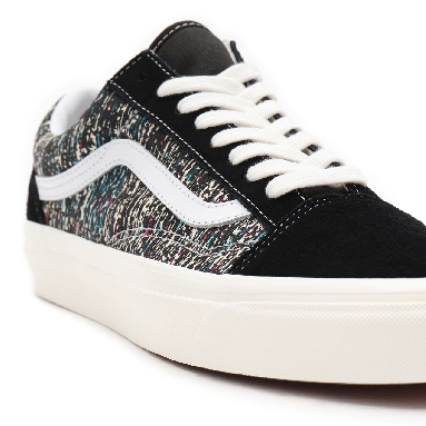 Vans Anahiem Factory Old Skool 36 DX Black Classic Mens Womens - (Anaheim Factory) og black/og static print VN0A54F39IE Shoes