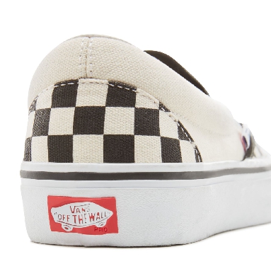 Vans Checkerboard  Slip-On Pro Classic Mens Womens - Black-White VN0A347VAPK Shoes