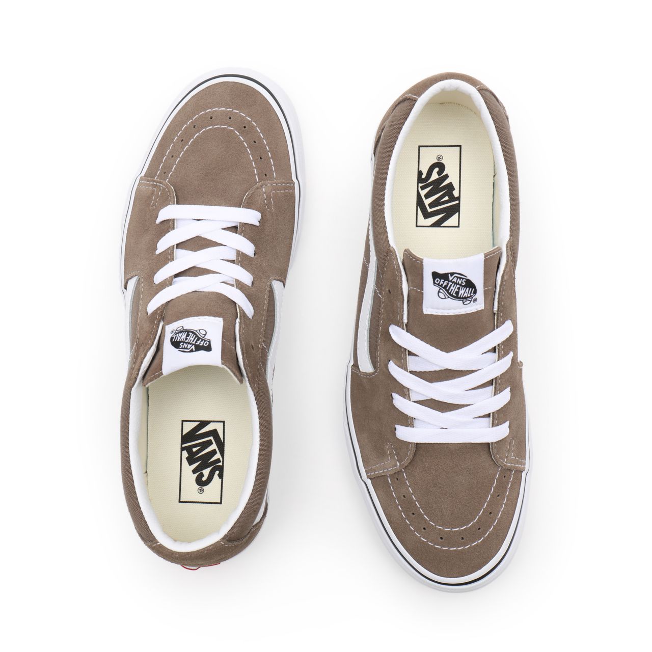 Vans Sk8-Low Brown Classic Mens Womens - walnut/true white VN0A4UUKA0N Shoes