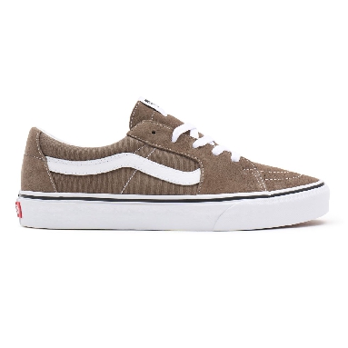 Vans Sk8-Low Brown Classic Mens Womens - walnut/true white VN0A4UUKA0N Shoes