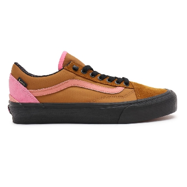 Vans Old Skool Gore-Tex Brown Classic Mens Womens - (Gore-Tex) golden brown/black VN0A4V9W9XS Shoes