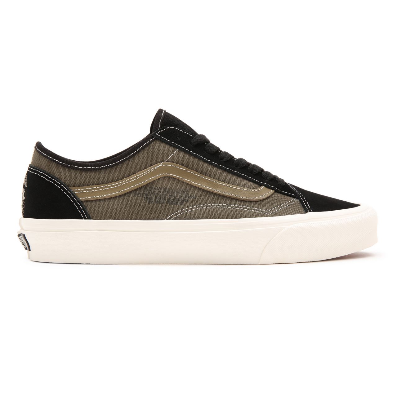 Vans World Code Old Skool Tapered Black Classic Mens Womens - (Vans World Code) black/grape leaf VN0A54F49YD Shoes