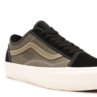 Vans World Code Old Skool Tapered Black Classic Mens Womens - (Vans World Code) black/grape leaf VN0A54F49YD Shoes