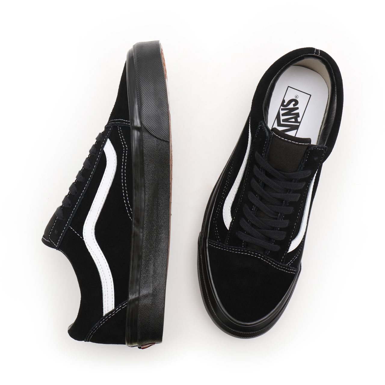 Vans Anahiem Factory Old Skool 36 DX Black Classic Mens Womens - (Anaheim Factory) og black white/og black VN0A54F39XN Shoes