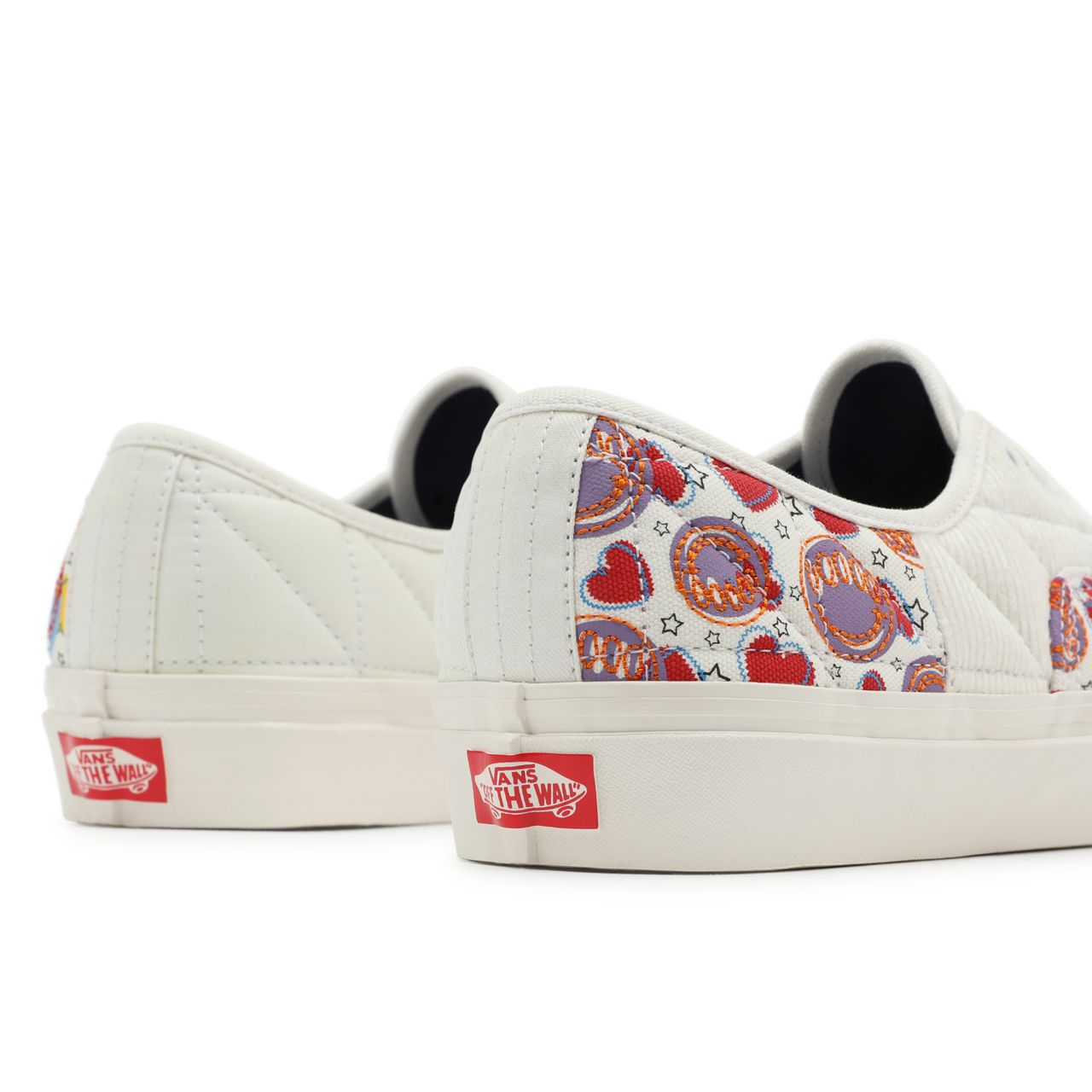 Vans Anaheim Factory Authentic 44 DX Multicolour Classic Mens Womens - (Anaheim Factory) Positivity Patchwork/Blanc De Blanc VN0A54F98FK Shoes