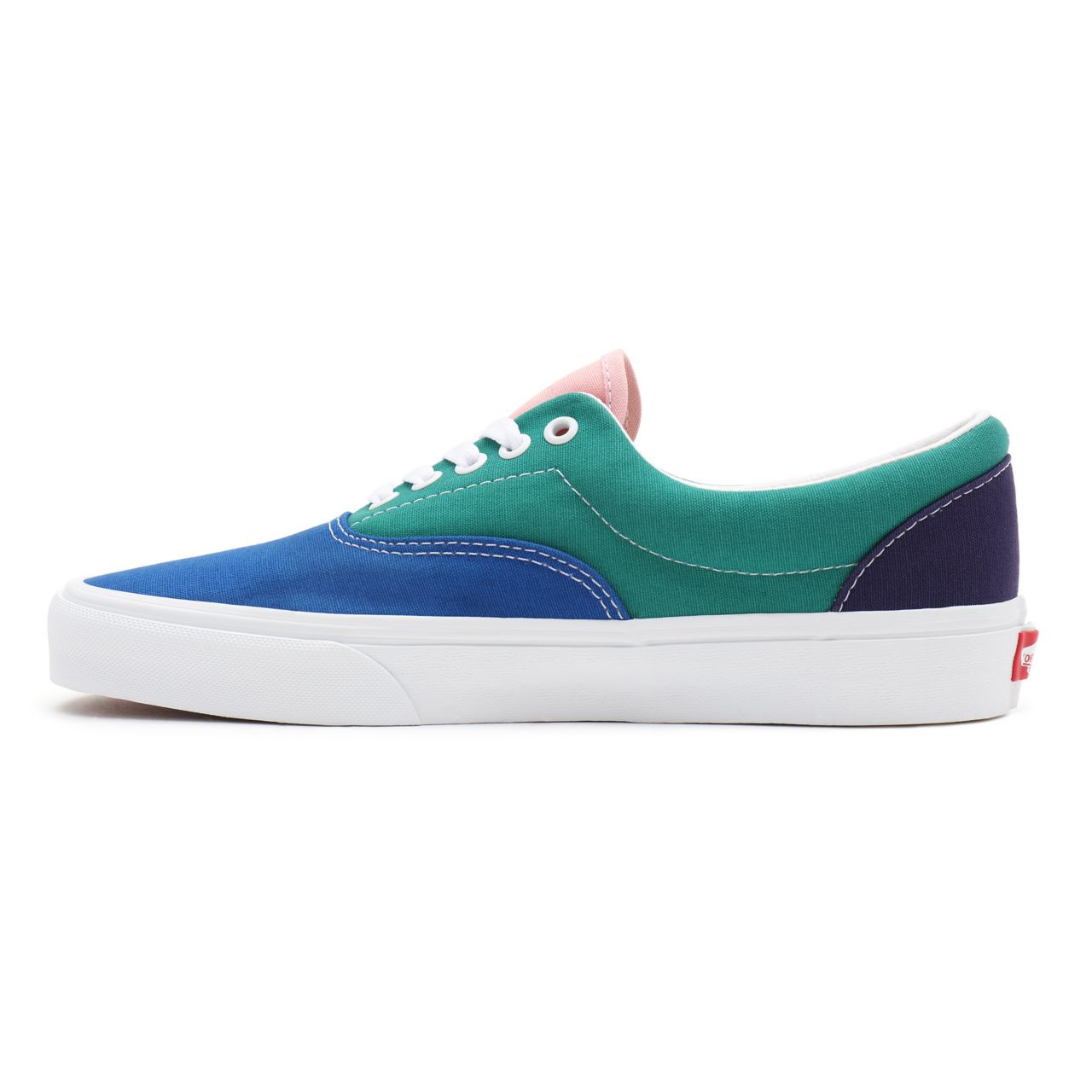 Vans Retro Court Era Blue Classic Mens Womens - (Retro Court) multi/true white VN0A54F19EJ Shoes