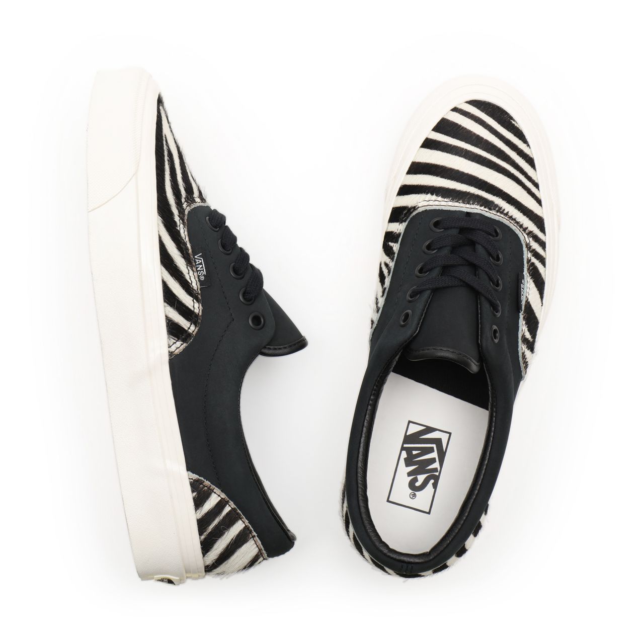 Vans Anaheim Factory Era 95 DX Black Classic Mens Womens - (Anaheim Factory) Black/Zebra VN0A2RR14ZD Shoes