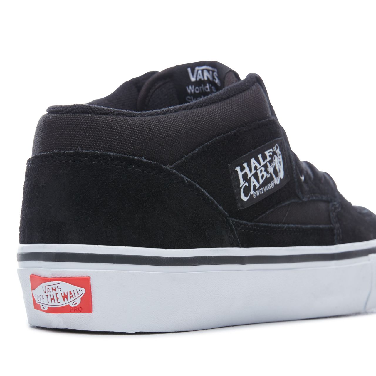 Vans Half Cab Pro Classic Mens Womens - Black/White VN0A38CPB8C Shoes