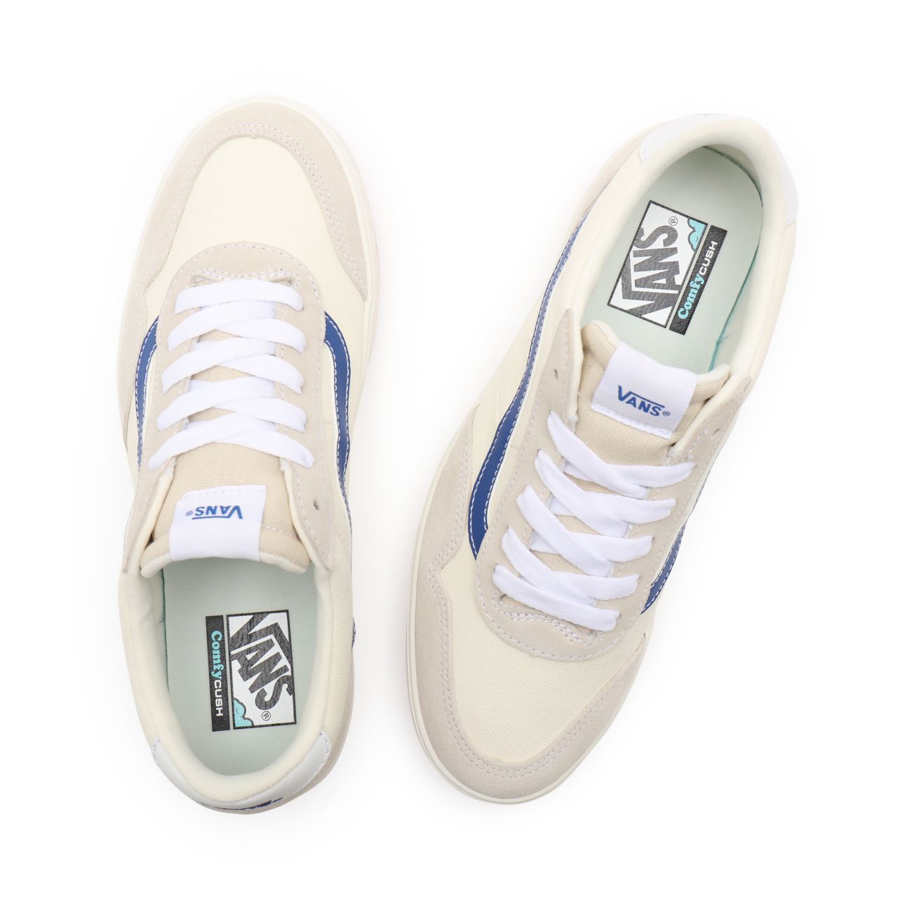 Vans Trainer Cruze Too ComfyCush White Classic Mens Womens - (Trainer) turtledove/classic white VN0A5KR59LF Shoes