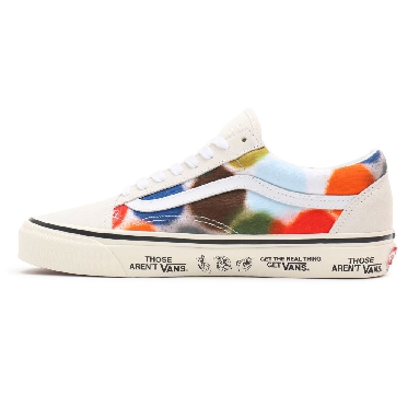 Vans Anahiem Factory Old Skool 36 DX Multicolour Classic Mens Womens - (Anaheim Factory) spray spots/marshmallow VN0A54F39XQ Shoes