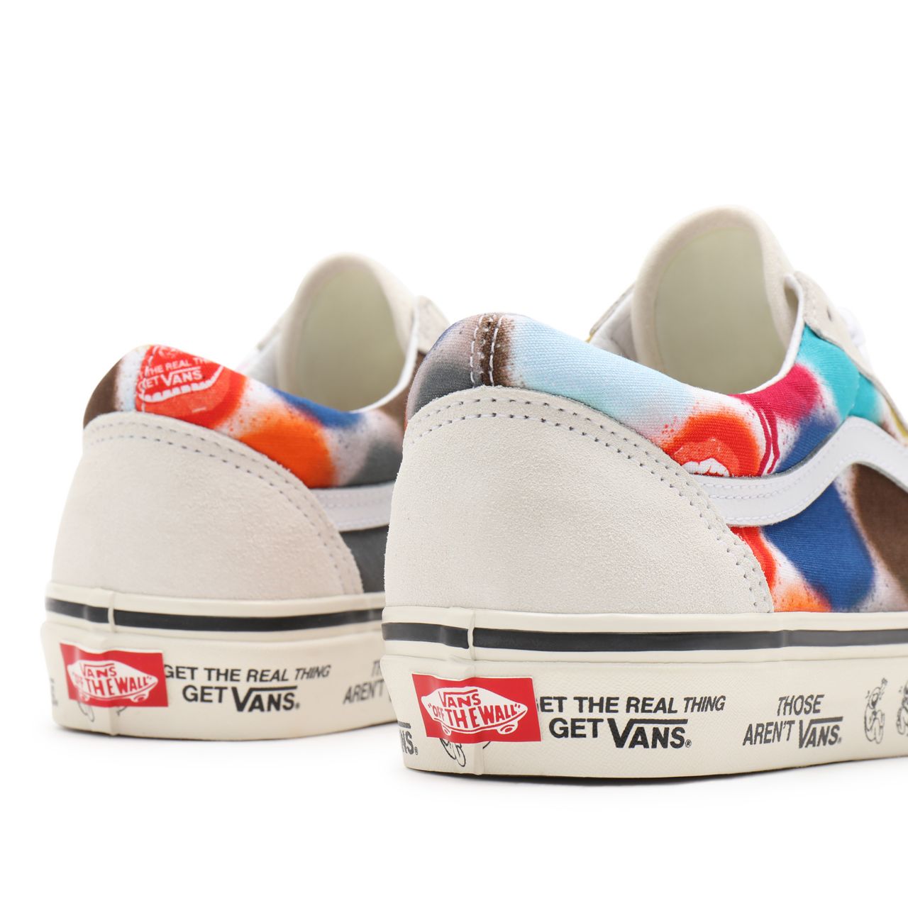 Vans Anahiem Factory Old Skool 36 DX Multicolour Classic Mens Womens - (Anaheim Factory) spray spots/marshmallow VN0A54F39XQ Shoes