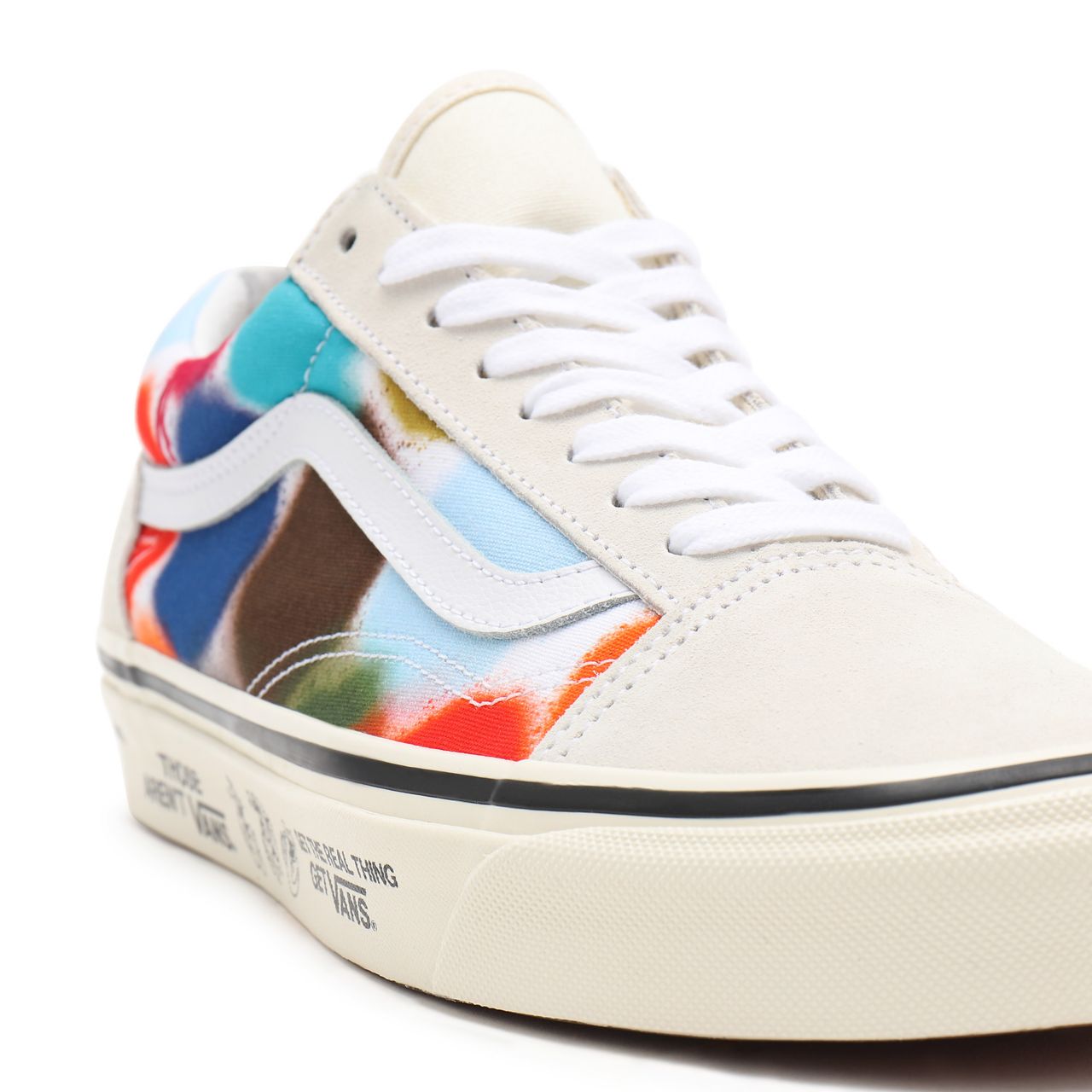 Vans Anahiem Factory Old Skool 36 DX Multicolour Classic Mens Womens - (Anaheim Factory) spray spots/marshmallow VN0A54F39XQ Shoes