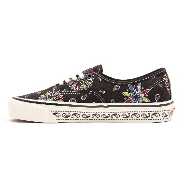 Vans Anaheim Factory Authentic 44 DX Black Classic Mens Womens - (Anaheim Factory) Vans paisley/black VN0A54F29GG Shoes