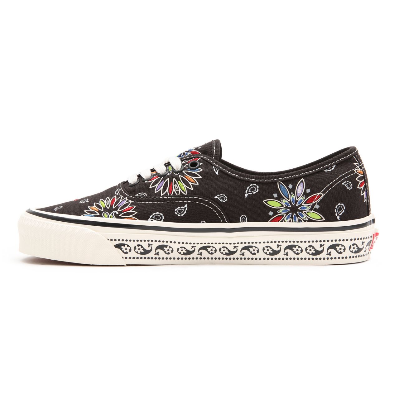 Vans Anaheim Factory Authentic 44 DX Black Classic Mens Womens - (Anaheim Factory) Vans paisley/black VN0A54F29GG Shoes