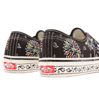 Vans Anaheim Factory Authentic 44 DX Black Classic Mens Womens - (Anaheim Factory) Vans paisley/black VN0A54F29GG Shoes