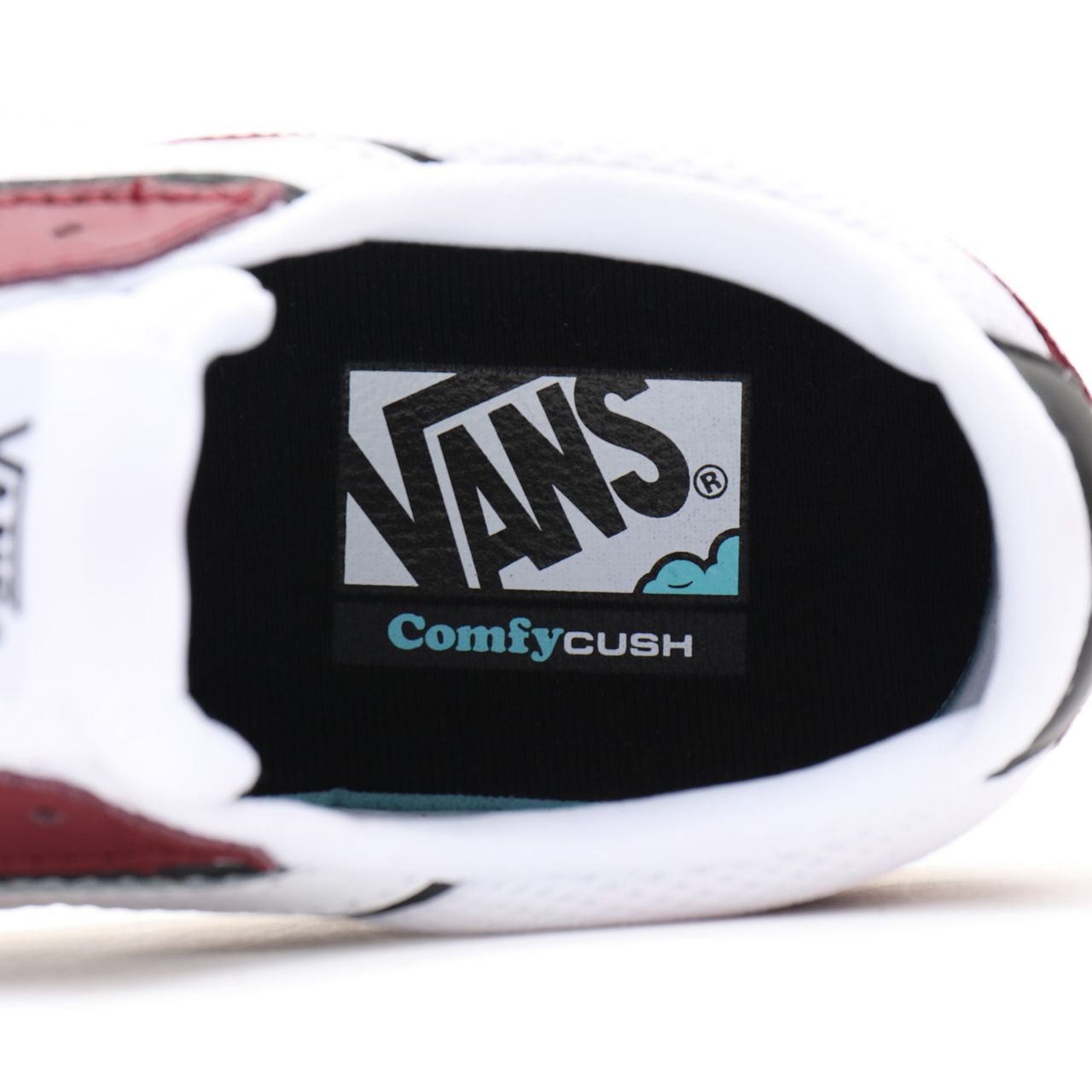 Vans Freshman Pack Lowland ComfyCush Red Classic Mens Womens - (Freshman Pack) pomegranate/black VN0A4TZY9QC Shoes