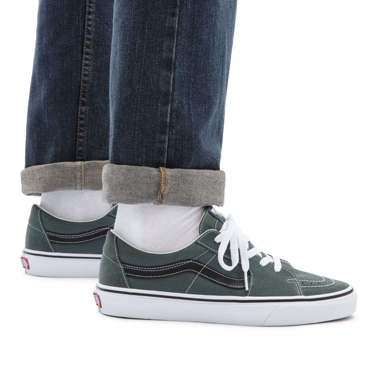 Vans Utility Sk8-Low Green Classic Mens Womens - (Utility) Jungle Green/Black VN0A4UUKA5U Shoes