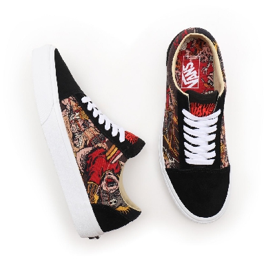 Vans OTW Gallery Old Skool Multicolour Classic Mens Womens - (OTW Gallery) Dwiky KA VN0A38G140A Shoes