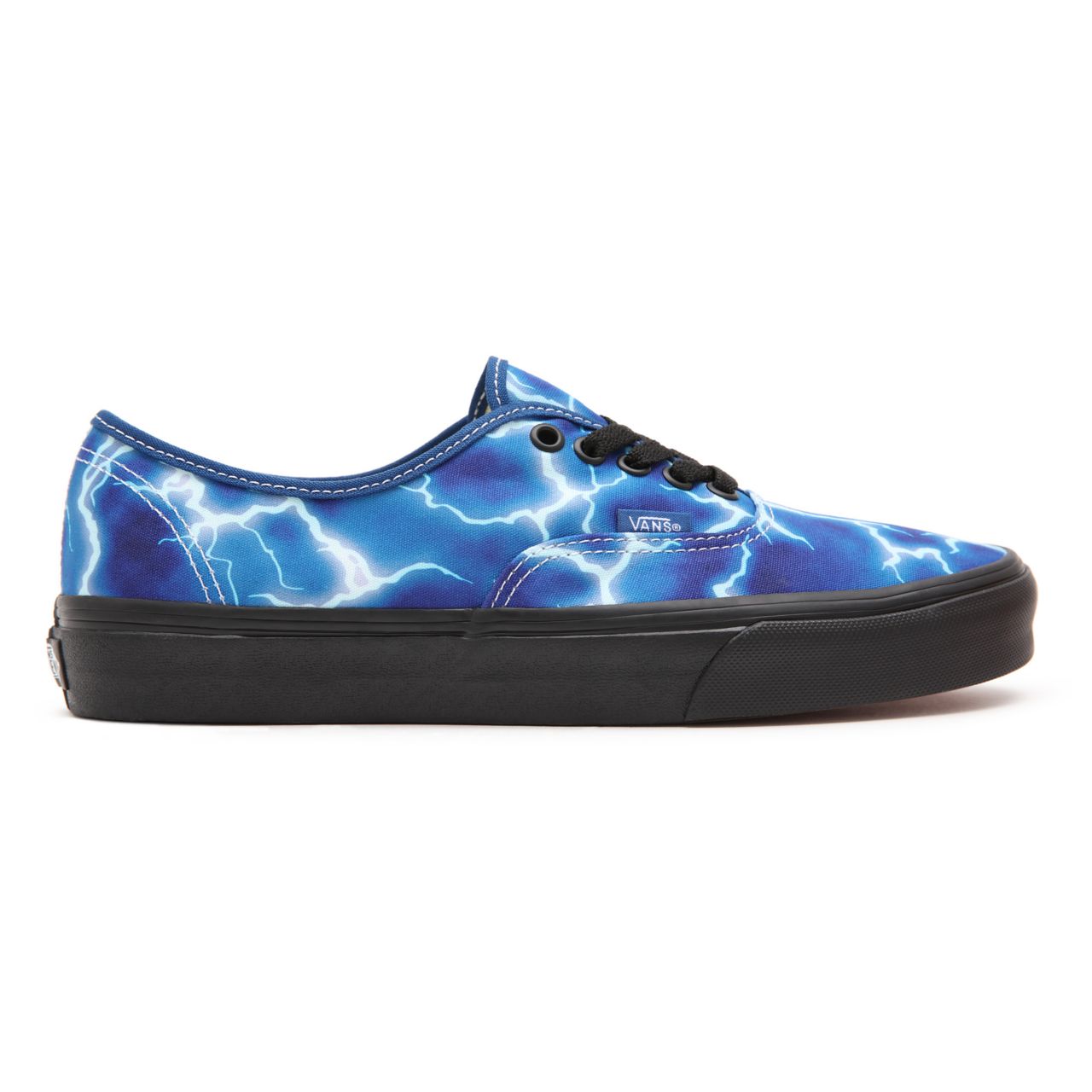 Vans Lightning Authentic Blue Classic Mens Womens - (Lightning) black/blue VN0A5HZS9FT Shoes