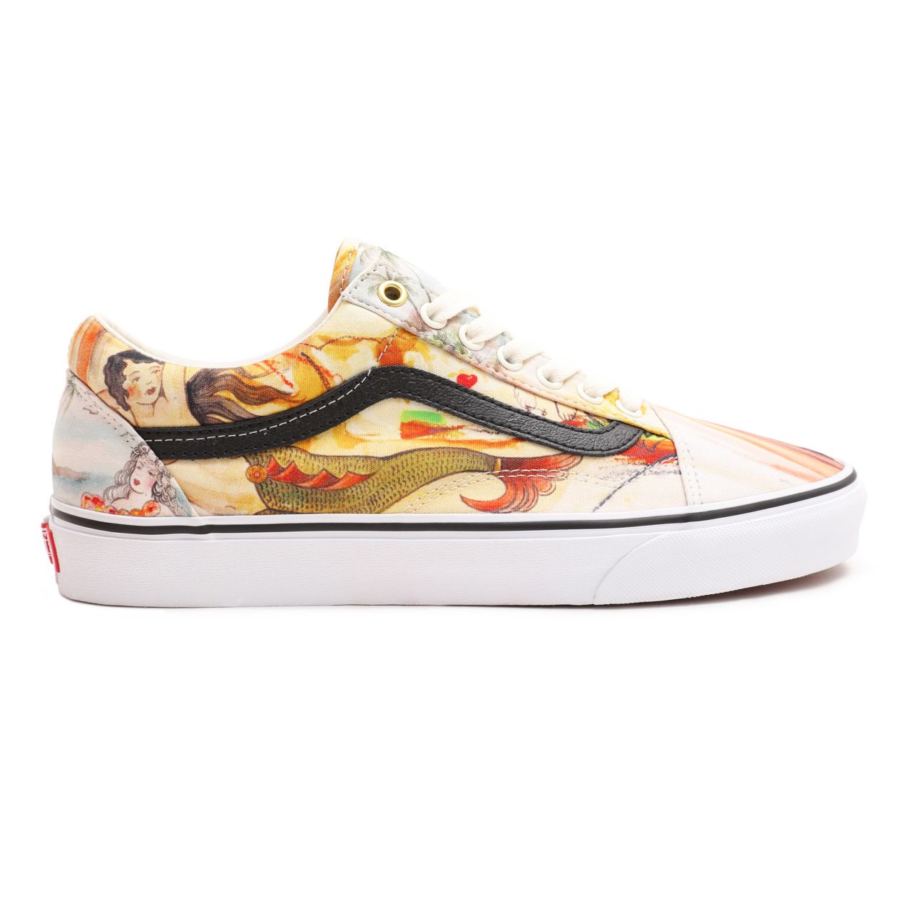 Vans OTW Gallery N. Kostechko Old Skool Multicolour Classic Mens Womens - (OTW Gallery N. Kostechko) allover repeat VN0A38G19FX Shoes