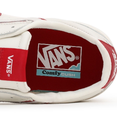 Vans Sport Lowland ComfyCush White Classic Mens Womens - (Sport) Marshmallow/Marshmallow/Chili Pepper VN0A4TZY7SW Shoes