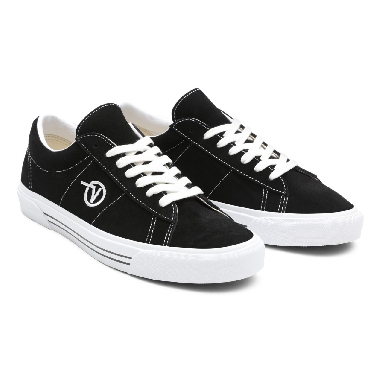 Vans Suede Sid Black Classic Mens Womens - (Suede) Black VN0A54F5A6O Shoes