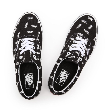 Vans Era Black Classic Mens Womens - (Vans) Black/True White VN0A54F1QW7 Shoes