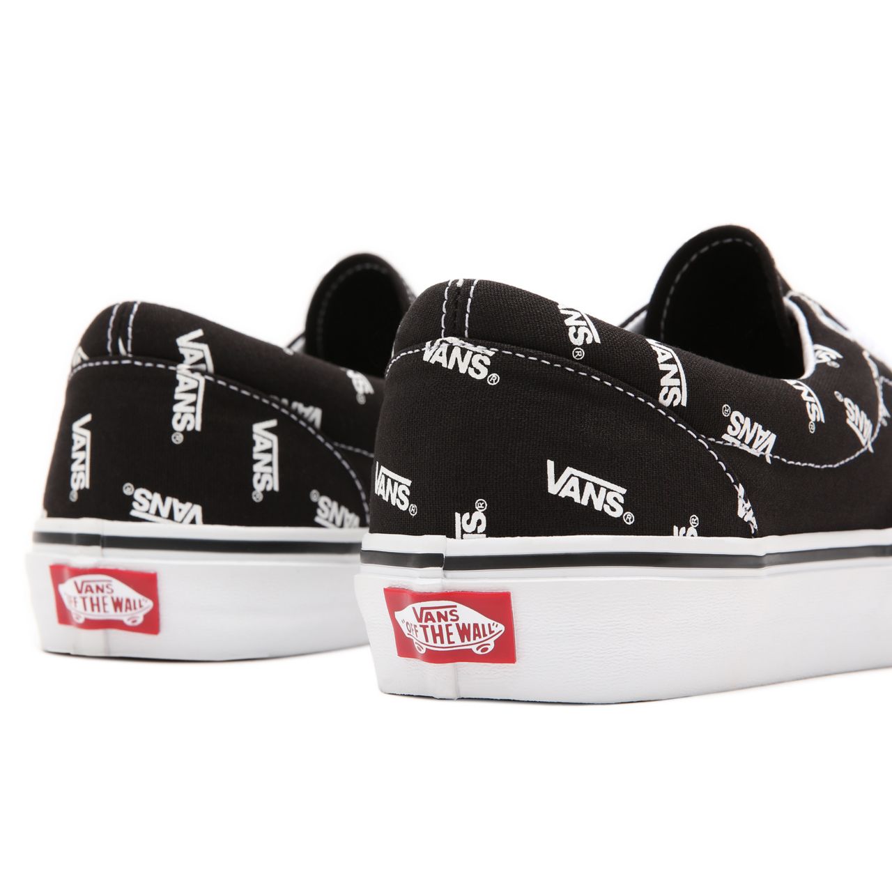 Vans Era Black Classic Mens Womens - (Vans) Black/True White VN0A54F1QW7 Shoes