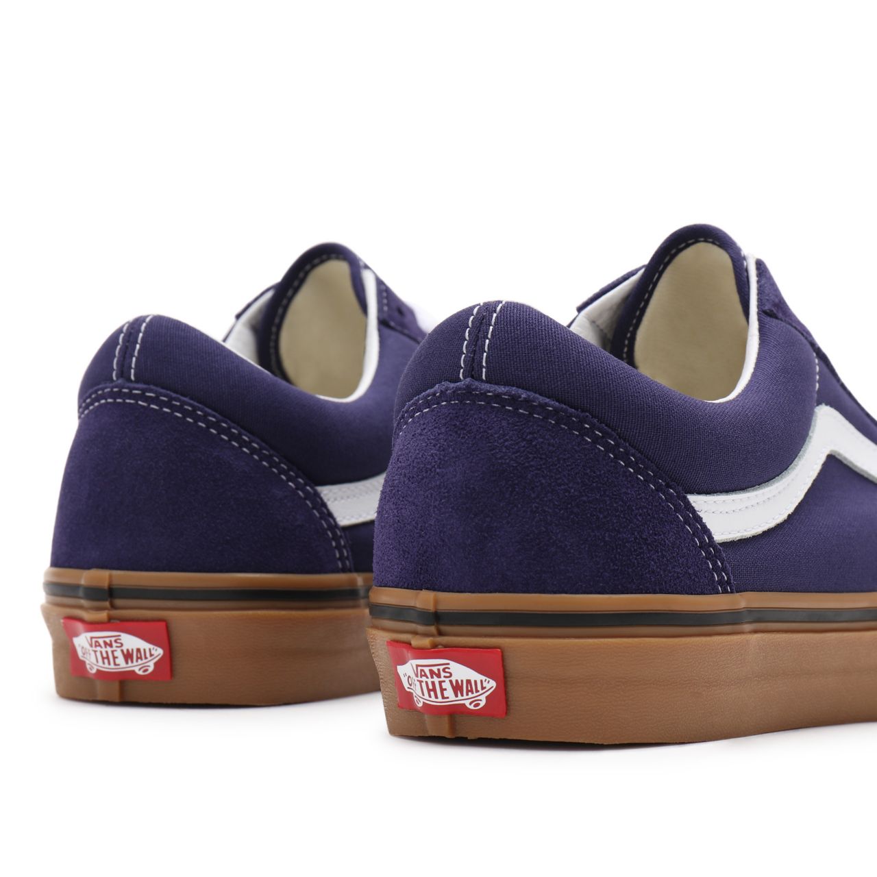 Vans Gum Old Skool Purple Classic Mens Womens - (Gum) astral aura/true white VN0A38G19LZ Shoes