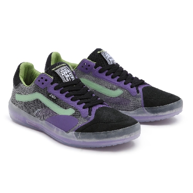 Vans Halloween Punk EVDNT RW UltimateWaffle Black Classic Mens Womens - (Halloween Punk) Black/Deep Lavender VN0A5DY5BCO Shoes